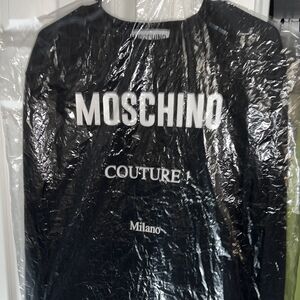 Moschino Black Couture Sweatshirt Size 14Y